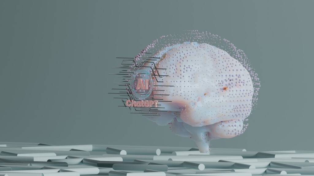 a computer generated image of a human brain