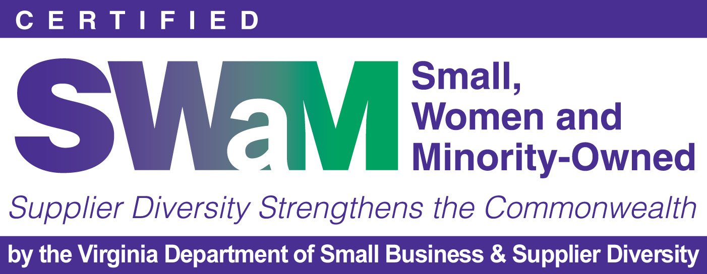 Virginia SWaM certified: Small, Women and Minority-Owned
